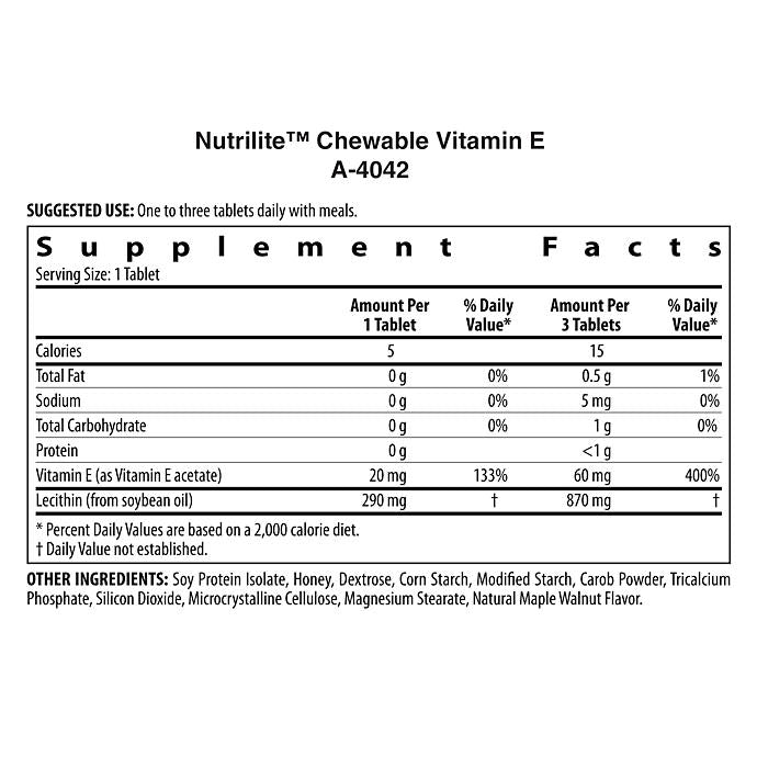 Nutrilite™ Chewable Vitamin E