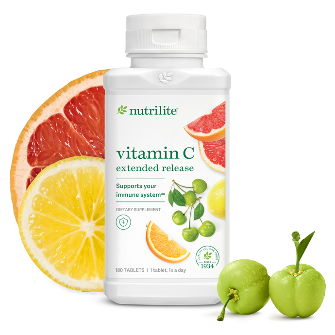 Nutrilite™ Vitamin C Extended Release – 180 Tablets – Shop By Wellness