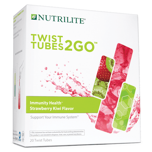 Nutrilite™ Twist Tubes 2GO™ – Immunity Health† – Strawberry Kiwi