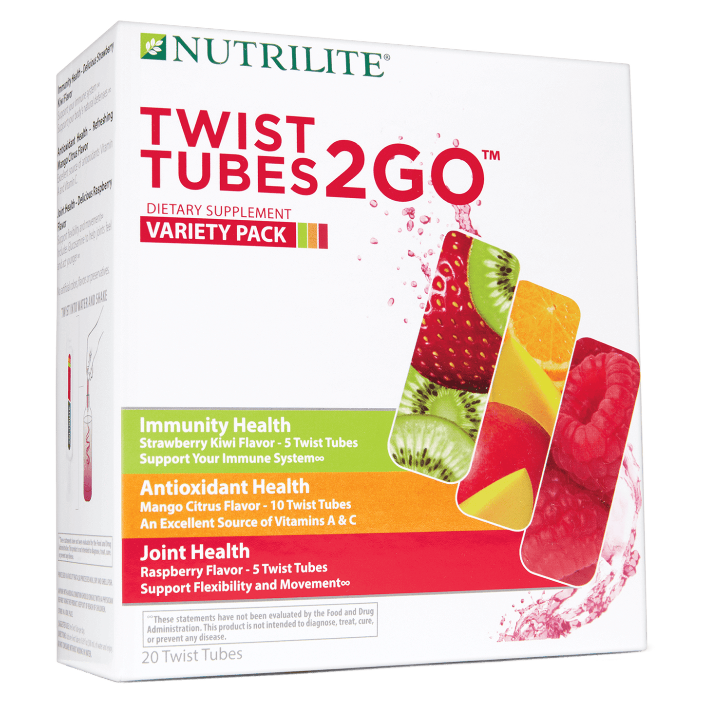 Nutrilite™ Twist Tubes 2GO™ – Variety Pack