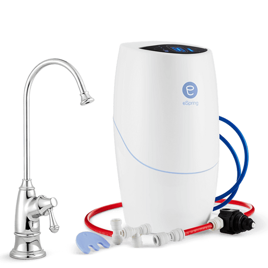 eSpring™ UV Water Purifier – Below Counter Model with Designer Faucet Kit