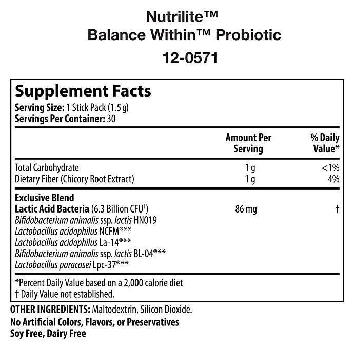 Nutrilite™ Balance Within™ Probiotic