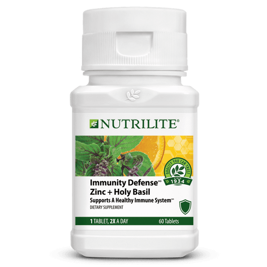 Nutrilite™ Immunity Defense Zinc + Holy Basil