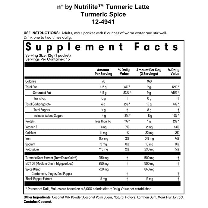 n* by Nutrilite™ Turmeric Latte